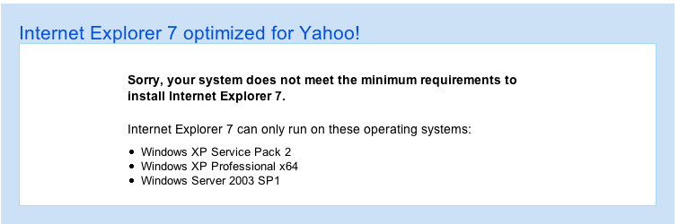 Yahoo Failed Downgrade